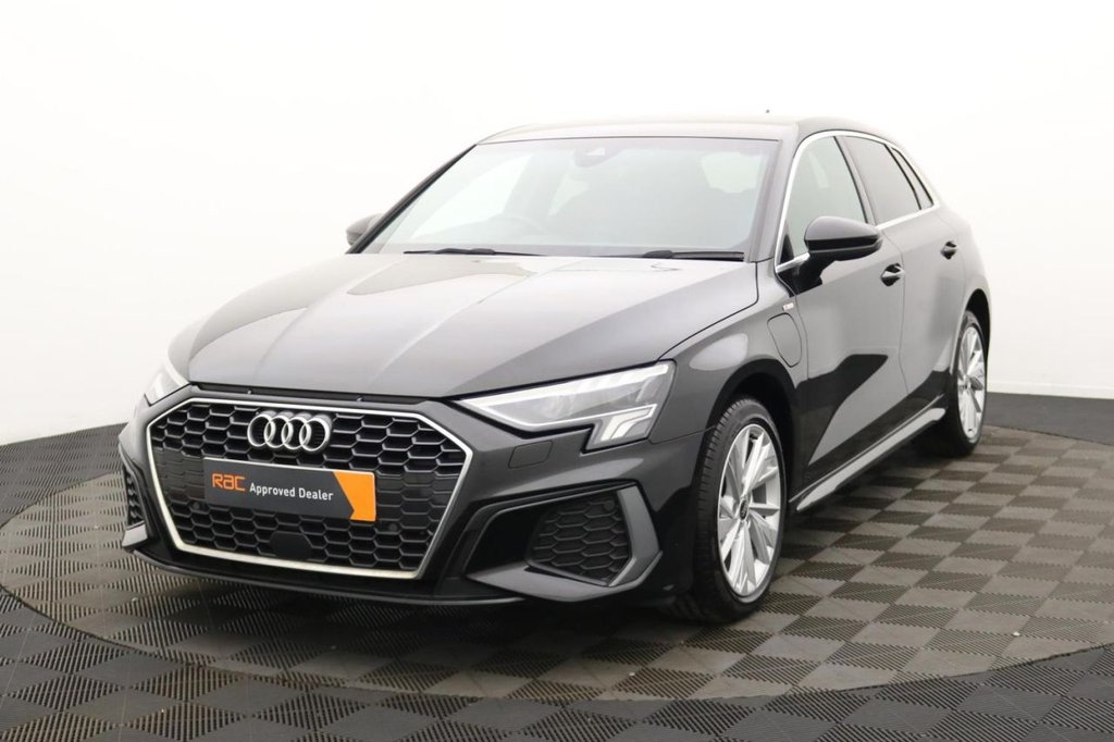 USED 2022 22 AUDI A3 1.4 TFSIe 40 S line Sportback 5dr Petrol Plug-in Hybrid S Tronic Euro 6 (s/s) 13kWh (204 ps) Sat Nav, Car Play, Sensors