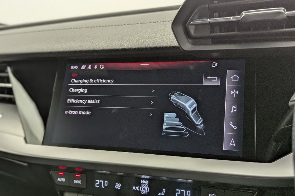 USED 2022 22 AUDI A3 1.4 TFSIe 40 S line Sportback 5dr Petrol Plug-in Hybrid S Tronic Euro 6 (s/s) 13kWh (204 ps) Sat Nav, Car Play, Sensors