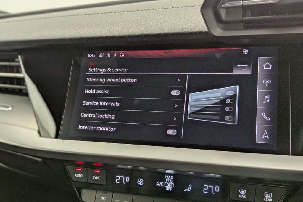 USED 2022 22 AUDI A3 1.4 TFSIe 40 S line Sportback 5dr Petrol Plug-in Hybrid S Tronic Euro 6 (s/s) 13kWh (204 ps) Sat Nav, Car Play, Sensors