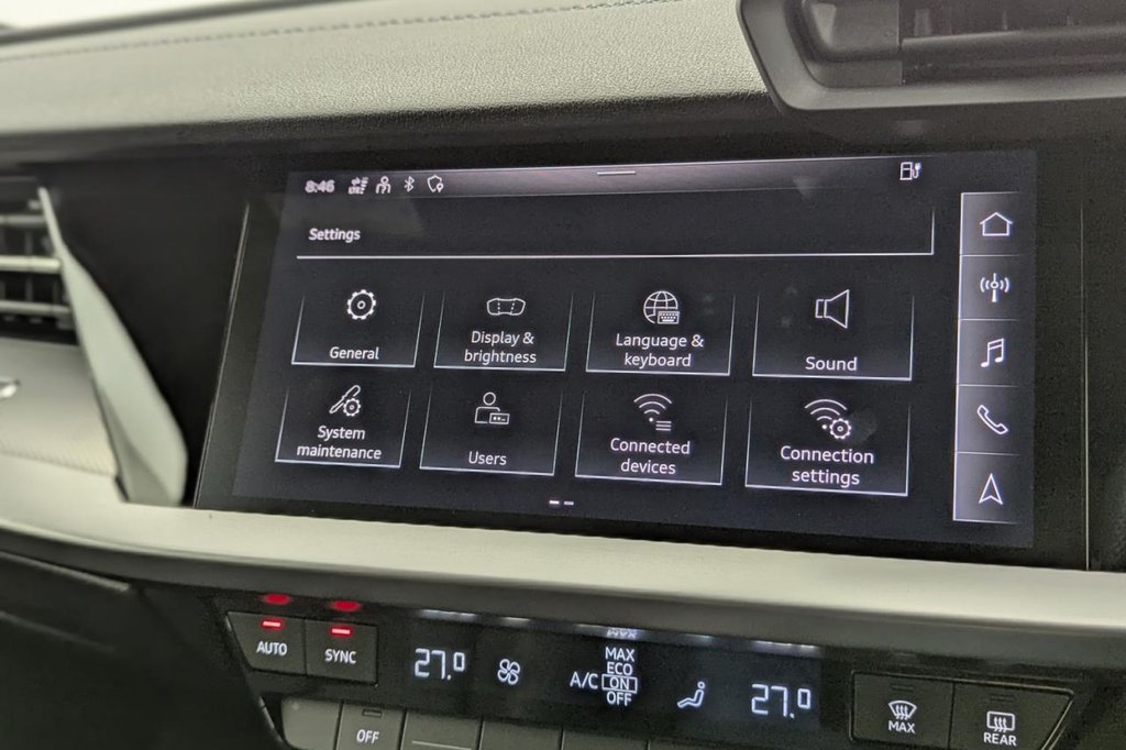 USED 2022 22 AUDI A3 1.4 TFSIe 40 S line Sportback 5dr Petrol Plug-in Hybrid S Tronic Euro 6 (s/s) 13kWh (204 ps) Sat Nav, Car Play, Sensors