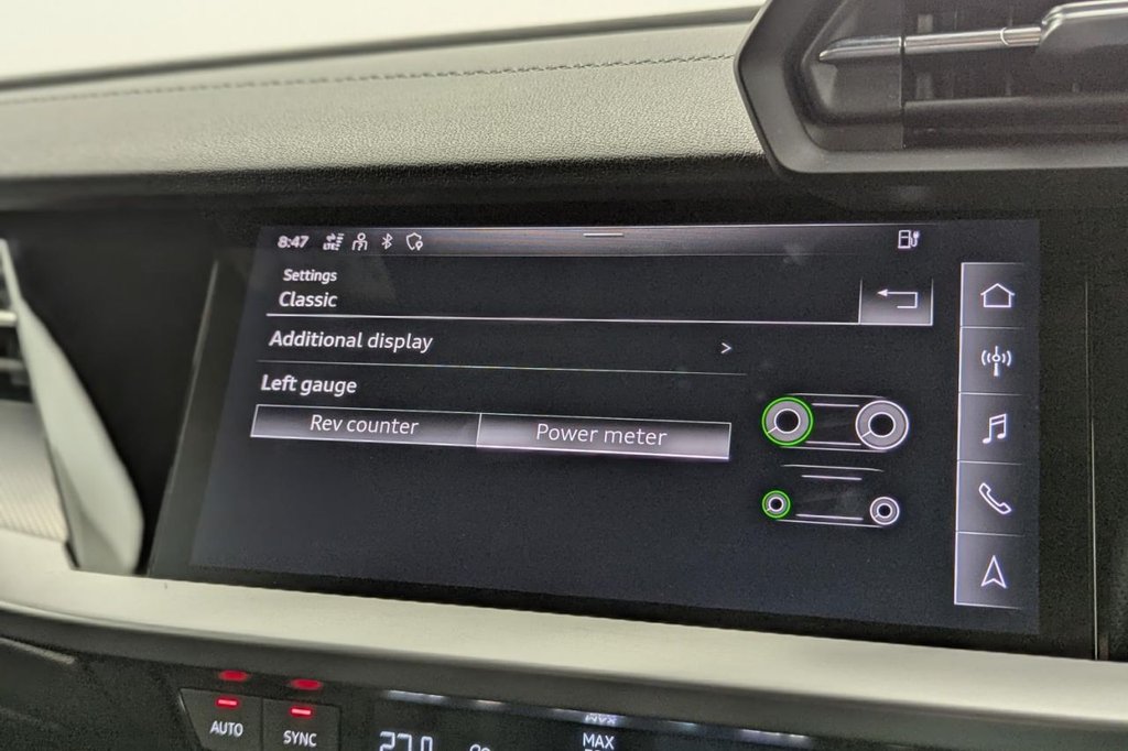 USED 2022 22 AUDI A3 1.4 TFSIe 40 S line Sportback 5dr Petrol Plug-in Hybrid S Tronic Euro 6 (s/s) 13kWh (204 ps) Sat Nav, Car Play, Sensors