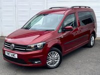 USED 2017 17 VOLKSWAGEN CADDY MAXI LIFE 2.0 TDI BlueMotion Tech MPV 5dr Diesel Manual Euro 6 (s/s) (102 ps) ++ WHEELCHAIR ACCESS ++ ++ Wheelchair Access + Flat Ramp ++