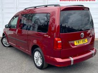 USED 2017 17 VOLKSWAGEN CADDY MAXI LIFE 2.0 TDI BlueMotion Tech MPV 5dr Diesel Manual Euro 6 (s/s) (102 ps) ++ WHEELCHAIR ACCESS ++ ++ Wheelchair Access + Flat Ramp ++