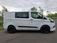 USED 2020 69 FORD TRANSIT CUSTOM 2.0 320 EcoBlue Leader Crew Van Double Cab 5dr Diesel Manual L1 H1 Euro 6 (s/s) (105 ps) FSH-6 SEATS-WHEELS