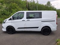 USED 2020 69 FORD TRANSIT CUSTOM 2.0 320 EcoBlue Leader Crew Van Double Cab 5dr Diesel Manual L1 H1 Euro 6 (s/s) (105 ps) FSH-6 SEATS-WHEELS