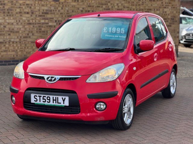 2009 I10 1.2 COMFORT HATCHBACK 5DR PETROL MANUAL EURO 4 77 BHP 20 2009... photo
