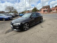 USED 2020 70 AUDI RS3 2.5 TFSI GPF Audi Sport Edition Sportback 5dr Petrol S Tronic quattro Euro 6 (s/s) (400 ps) FULL LEATHER, 21" 10 SPOKE ALLOYS