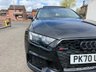 USED 2020 70 AUDI RS3 2.5 TFSI GPF Audi Sport Edition Sportback 5dr Petrol S Tronic quattro Euro 6 (s/s) (400 ps) FULL LEATHER, 21" 10 SPOKE ALLOYS