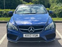 USED 2017 17 MERCEDES-BENZ E-CLASS 2.1 E220d AMG Line Edition (Premium) Cabriolet 2dr Diesel G-Tronic+ Euro 6 (s/s) (177 ps) REVERSE CAMERA
