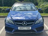 USED 2017 17 MERCEDES-BENZ E-CLASS 2.1 E220d AMG Line Edition (Premium) Cabriolet 2dr Diesel G-Tronic+ Euro 6 (s/s) (177 ps) REVERSE CAMERA