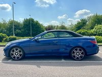 USED 2017 17 MERCEDES-BENZ E-CLASS 2.1 E220d AMG Line Edition (Premium) Cabriolet 2dr Diesel G-Tronic+ Euro 6 (s/s) (177 ps) REVERSE CAMERA