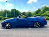 USED 2017 17 MERCEDES-BENZ E-CLASS 2.1 E220d AMG Line Edition (Premium) Cabriolet 2dr Diesel G-Tronic+ Euro 6 (s/s) (177 ps) REVERSE CAMERA