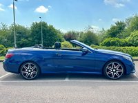 USED 2017 17 MERCEDES-BENZ E-CLASS 2.1 E220d AMG Line Edition (Premium) Cabriolet 2dr Diesel G-Tronic+ Euro 6 (s/s) (177 ps) REVERSE CAMERA