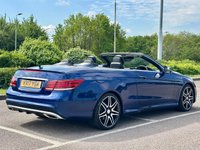 USED 2017 17 MERCEDES-BENZ E-CLASS 2.1 E220d AMG Line Edition (Premium) Cabriolet 2dr Diesel G-Tronic+ Euro 6 (s/s) (177 ps) REVERSE CAMERA