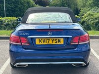 USED 2017 17 MERCEDES-BENZ E-CLASS 2.1 E220d AMG Line Edition (Premium) Cabriolet 2dr Diesel G-Tronic+ Euro 6 (s/s) (177 ps) REVERSE CAMERA