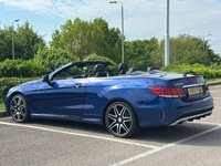 USED 2017 17 MERCEDES-BENZ E-CLASS 2.1 E220d AMG Line Edition (Premium) Cabriolet 2dr Diesel G-Tronic+ Euro 6 (s/s) (177 ps) REVERSE CAMERA