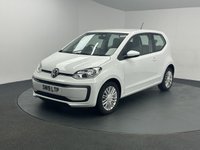 USED 2019 19 VOLKSWAGEN UP! 1.0 Move up! Hatchback 3dr Petrol Manual Euro 6 (s/s) (60 ps) EXCELLENT HISTORY + BLUETOOTH
