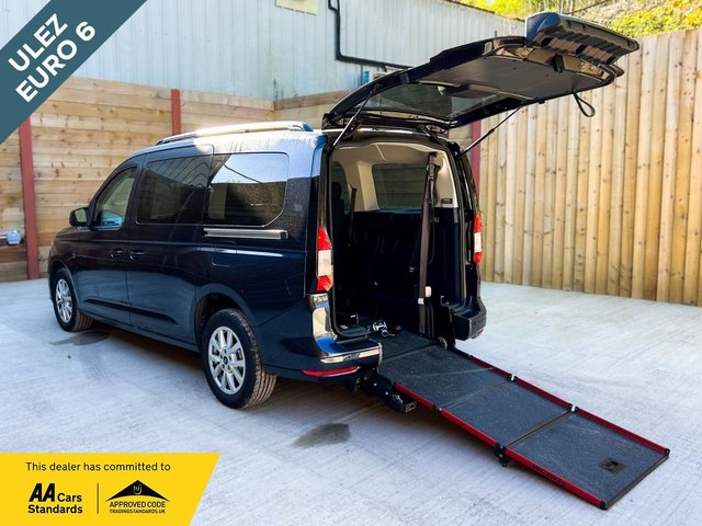View our Ford Grand Tourneo Connect 4 Seat Auto Wheelchair Accessible Disabled Access Vehicle WAV