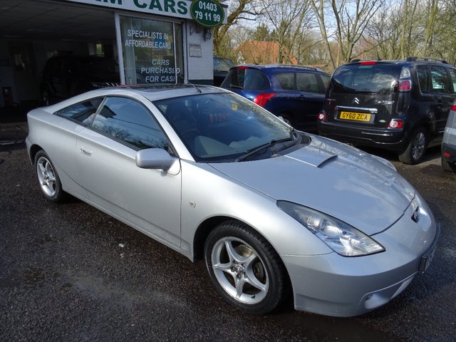 2001 Toyota Celica 1.8 VVT-I 3d 140 BHP