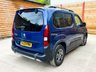 USED 2023 23 PEUGEOT RIFTER 3 Seat Auto Wheelchair Accessible Disabled Access Vehicle WAV 