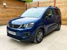 USED 2023 23 PEUGEOT RIFTER 3 Seat Auto Wheelchair Accessible Disabled Access Vehicle WAV 