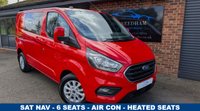USED 2022 22 FORD TRANSIT CUSTOM 2.0 300 EcoBlue Limited Crew Van Double Cab 5dr Diesel Manual L1 H1 Euro 6 (s/s) (6 Seat) (170 ps) *** 170 BHP - 6 SEATS - SATELLTIE NAVIGATION - CRUISE CONTROL ***