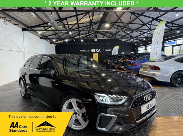 View our Audi A4 Avant 2.0 TDI 35 S line Estate 5dr Diesel S Tronic Euro 6 (s/s) (163 ps)