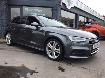 2016 AUDI A3 1.4 TFSI CoD S line Sportback 5dr Petrol Manual Euro 6 (s/s) (150 ps) &pound;12995.00