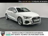 USED 2022 71 AUDI A3 1.0 TFSI 30 S line Sportback 5dr Petrol Manual Euro 6 (s/s) (110 ps) FULL MAIN DEALER HISTORY + 1 OWNER FROM NEW +