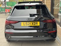 USED 2021 21 AUDI A3 1.5 TFSI 35 Edition 1 Sportback 5dr Petrol S Tronic Euro 6 (s/s) (150 ps) Rear Camera | Electric Heated Seats