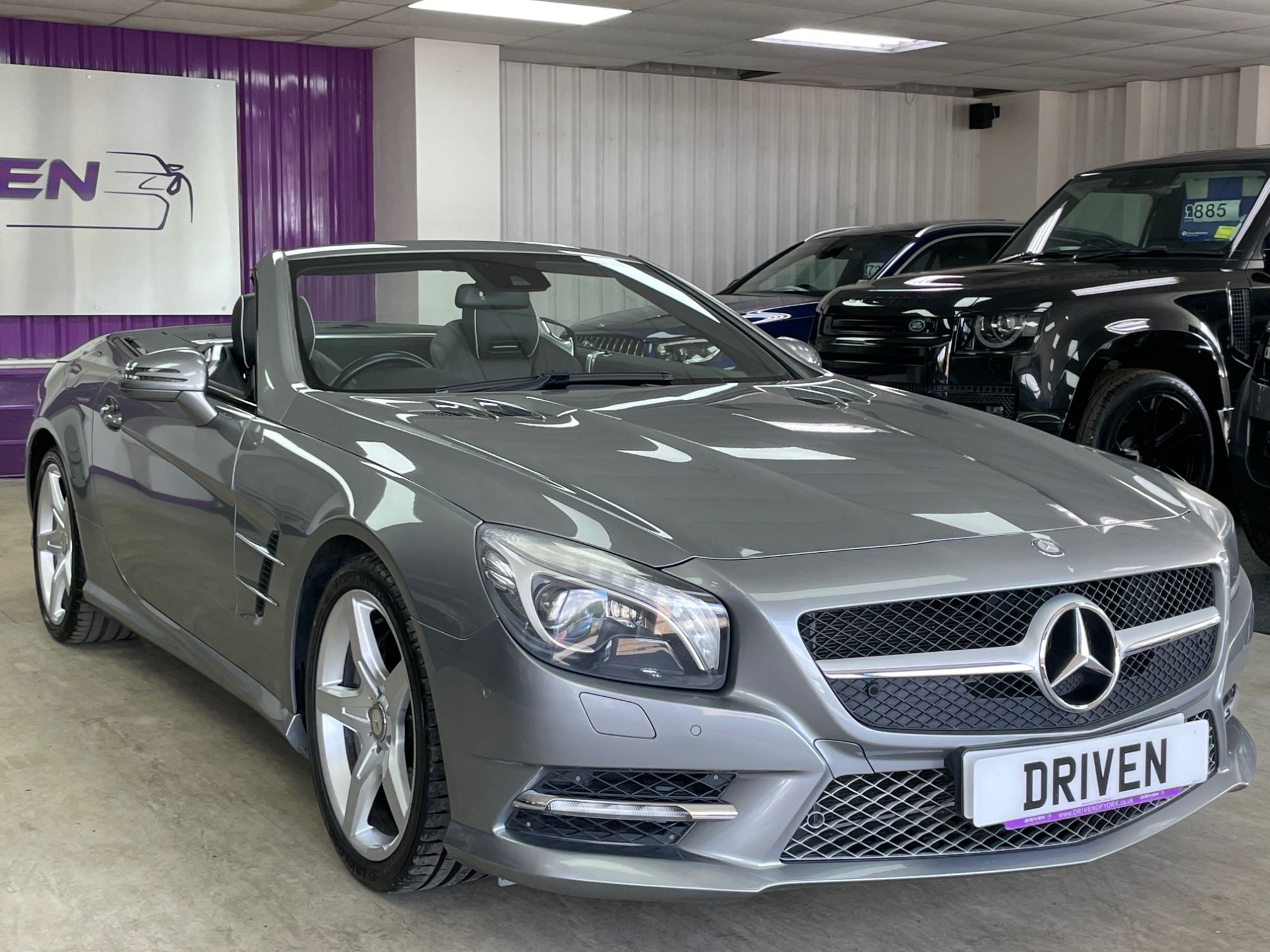 USED 2012 62 MERCEDES-BENZ SL 3.5 SL350 V6 BlueEfficiency Convertible 2dr Petrol G-Tronic Euro 5 (s/s) (306 ps) 