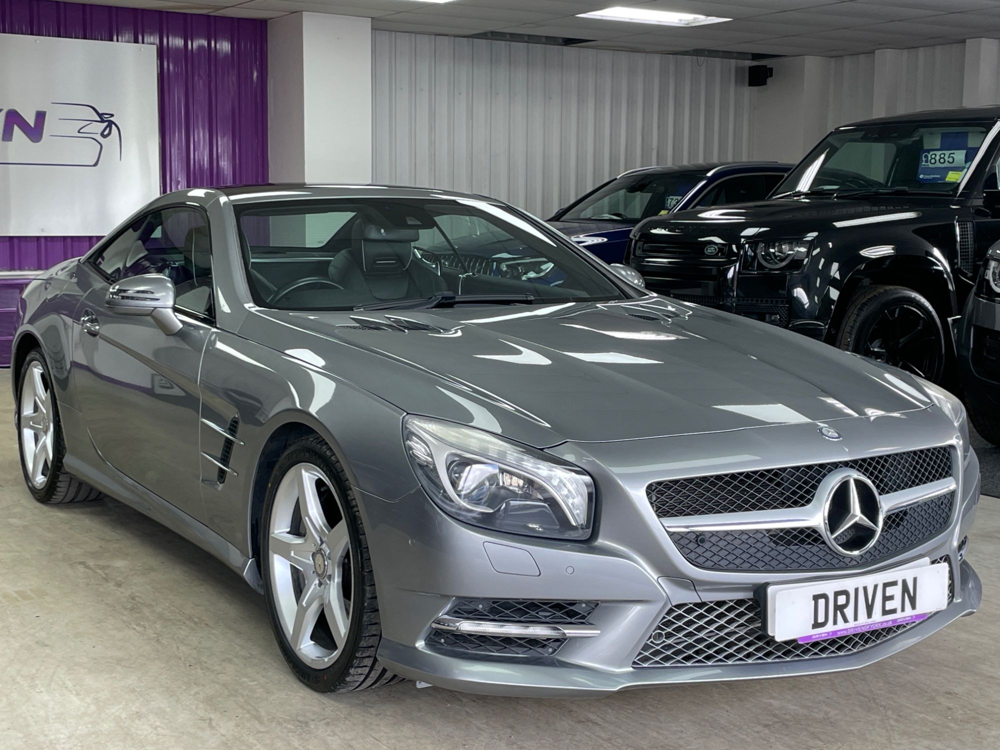 USED 2012 62 MERCEDES-BENZ SL 3.5 SL350 V6 BlueEfficiency Convertible 2dr Petrol G-Tronic Euro 5 (s/s) (306 ps) 
