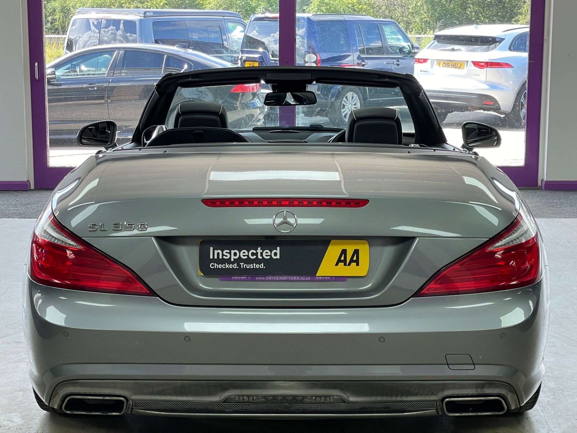 USED 2012 62 MERCEDES-BENZ SL 3.5 SL350 V6 BlueEfficiency Convertible 2dr Petrol G-Tronic Euro 5 (s/s) (306 ps) 