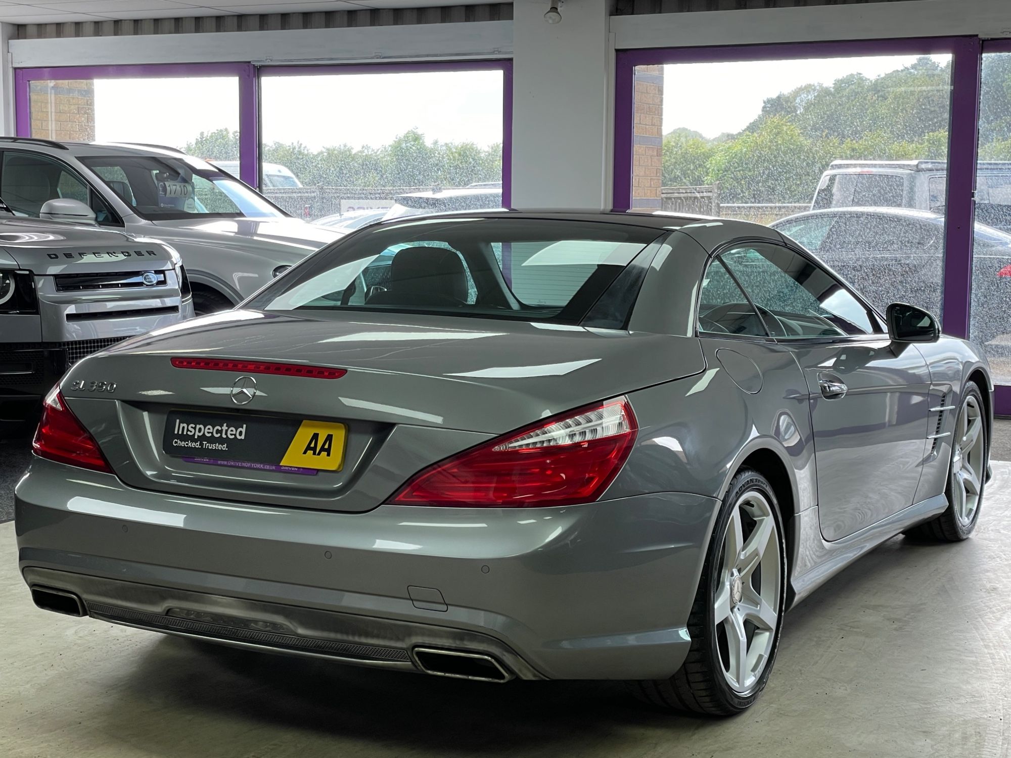 USED 2012 62 MERCEDES-BENZ SL 3.5 SL350 V6 BlueEfficiency Convertible 2dr Petrol G-Tronic Euro 5 (s/s) (306 ps) 