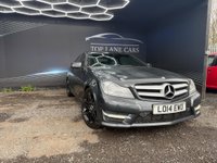 USED 2014 14 MERCEDES-BENZ C CLASS 2.1 C220 CDI AMG Sport Plus Euro 5 (s/s) 2dr Service history
