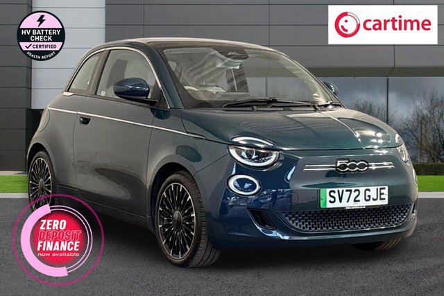 View our Fiat 500e range