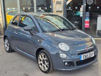USED 2015 15 FIAT 500 1.2 S Hatchback 3dr Petrol Manual Euro 6 (s/s) (69 bhp) 6 MONTHS RAC WARRANTY 2 KEYS