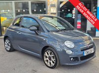 USED 2015 15 FIAT 500 1.2 S Hatchback 3dr Petrol Manual Euro 6 (s/s) (69 bhp) 6 MONTHS RAC WARRANTY 2 KEYS
