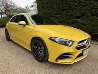 USED 2019 69 MERCEDES-BENZ A-CLASS 2.0 A35 AMG (Premium Plus) Hatchback 5dr Petrol SpdS DCT 4MATIC Euro 6 (s/s) (306 ps) BURMESTER SOUND,CAMERA,HEATED SEATS