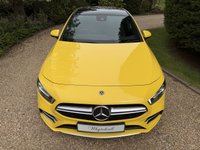 USED 2019 69 MERCEDES-BENZ A-CLASS 2.0 A35 AMG (Premium Plus) Hatchback 5dr Petrol SpdS DCT 4MATIC Euro 6 (s/s) (306 ps) BURMESTER SOUND,CAMERA,HEATED SEATS