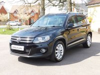 USED 2014 64 VOLKSWAGEN TIGUAN 2.0 TDI BlueMotion Tech Match SUV 5dr Diesel Manual 2WD Euro 5 (s/s) (140 ps) *FULL SERVICE HISTORY*