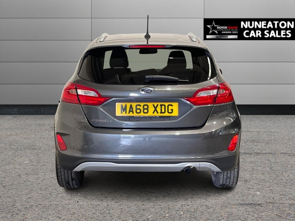 USED 2018 68 FORD FIESTA 1.0T EcoBoost Active 1 Hatchback 5dr Petrol Manual Euro 6 (s/s) (100 ps) APPLE CAR PLAY AND ANDROID AUTO