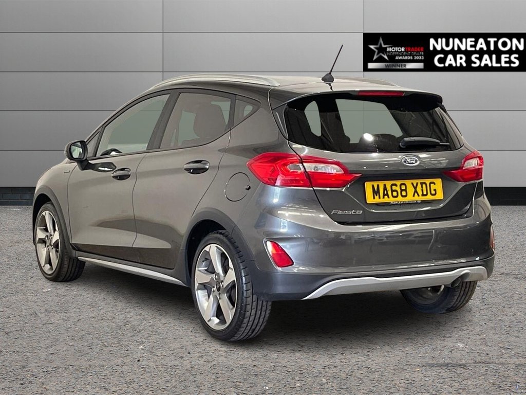 USED 2018 68 FORD FIESTA 1.0T EcoBoost Active 1 Hatchback 5dr Petrol Manual Euro 6 (s/s) (100 ps) APPLE CAR PLAY AND ANDROID AUTO