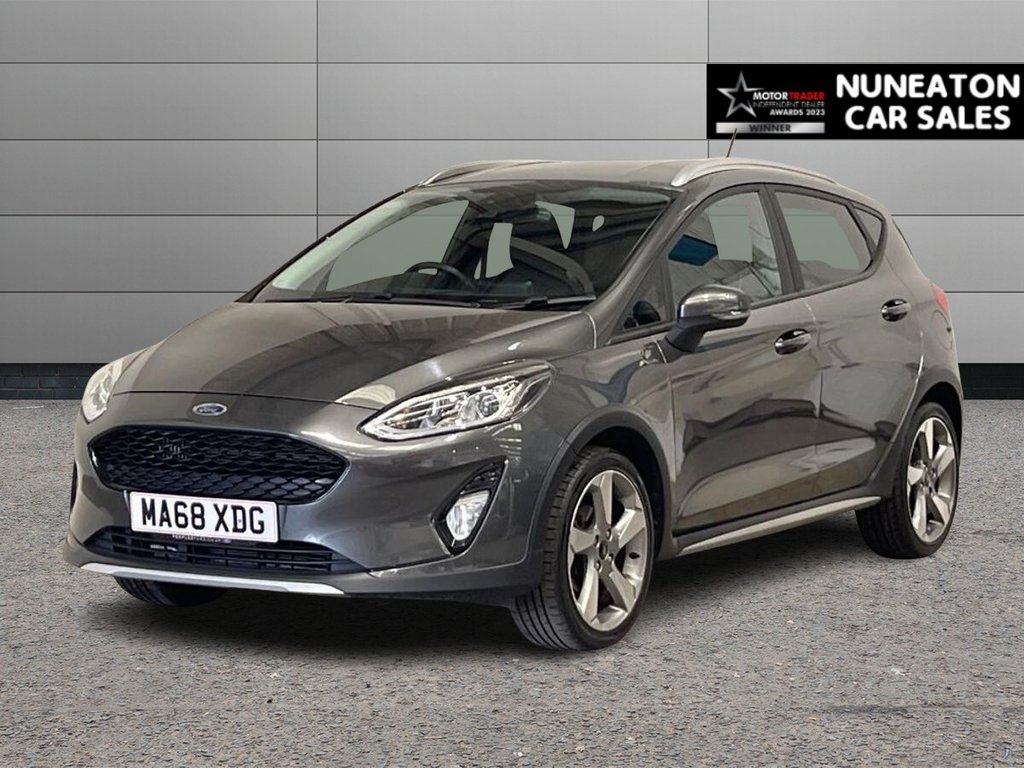 USED 2018 68 FORD FIESTA 1.0T EcoBoost Active 1 Hatchback 5dr Petrol Manual Euro 6 (s/s) (100 ps) APPLE CAR PLAY AND ANDROID AUTO