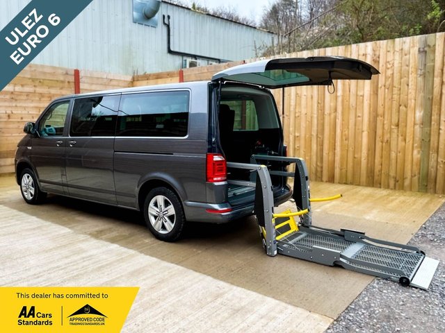 View our Volkswagen Transporter LWB 7 Seat Auto Wheelchair Accessible Disabled Access Vehicle WAV