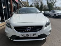 USED 2015 15 VOLVO V40 2.0 D4 R-Design Lux Nav Hatchback 5dr Diesel Manual Euro 6 (s/s) (190 ps) NAV~BLUETOOTH~CRUISE~DAB~PARK SENS