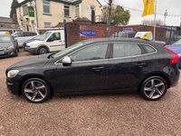 USED 2016 65 VOLVO V40 2.0 D4 R-Design Lux Nav Hatchback 5dr Diesel Manual Euro 6 (s/s) (190 ps) LEATHER, SAT NAV, ALLOYS, RECENT CAMBELT, F.S.H