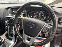 USED 2016 65 VOLVO V40 2.0 D4 R-Design Lux Nav Hatchback 5dr Diesel Manual Euro 6 (s/s) (190 ps) LEATHER, SAT NAV, ALLOYS, RECENT CAMBELT, F.S.H