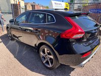 USED 2016 65 VOLVO V40 2.0 D4 R-Design Lux Nav Hatchback 5dr Diesel Manual Euro 6 (s/s) (190 ps) LEATHER, SAT NAV, ALLOYS, RECENT CAMBELT, F.S.H