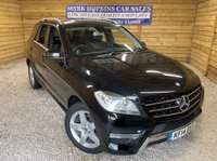 USED 2014 14 MERCEDES-BENZ M-CLASS 3.0 ML350 V6 BlueTEC AMG Sport SUV 5dr Diesel G-Tronic 4WD Euro 6 (s/s) (258 ps) 34,239 MILES  ONLY TWO LOCAL OWNERS EXC CONDITION